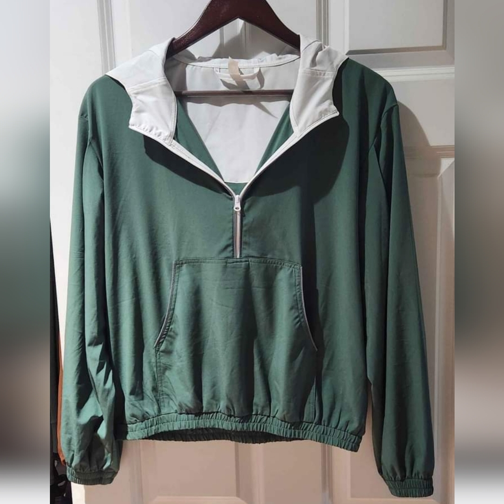 P'tula Summer Half Zip Forest Small